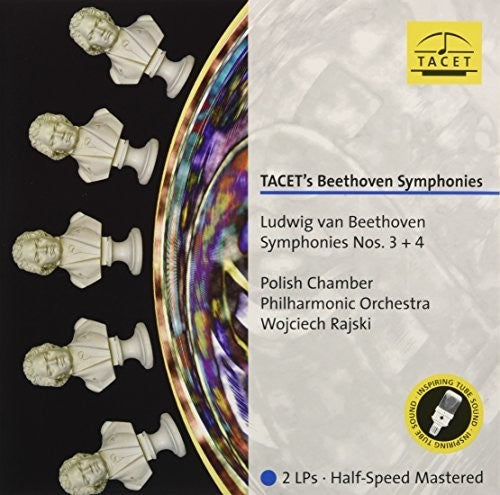 Beethoven / Polish Chamber Phil Orch / Rajski - Tacet's Beethoven Symphonies 3 & 4 - Vinyl Record