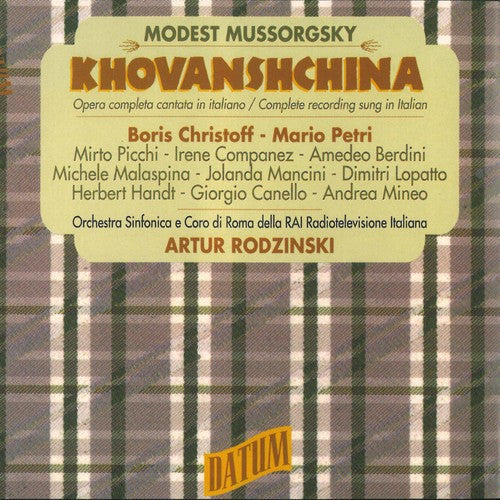 Modest Mussorgsky / Christoff / Rodzinski - Modest Mussorgsky: Khovanshchina [2 CD]