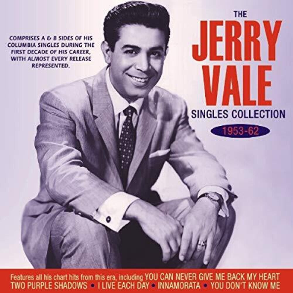 Jerry Vale - Singles Collection 1953-62 Music CD