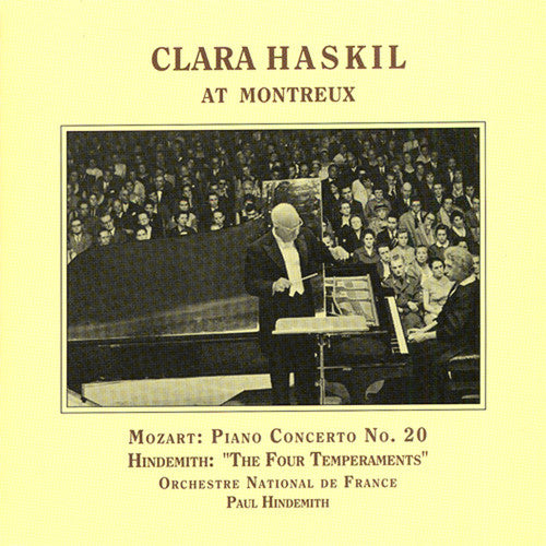 CLARA HASKIL - Clara Haskil at Montreux Music CD