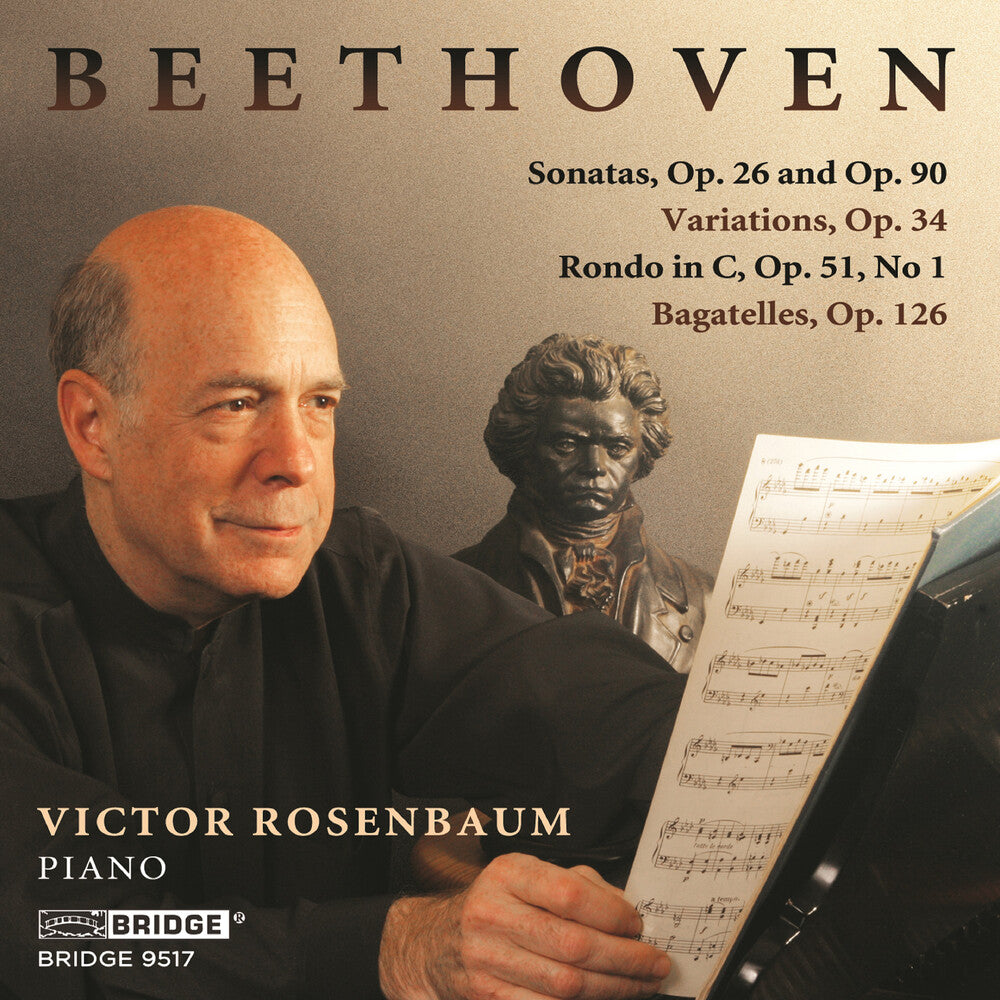 Beethoven / Rosenbaum - Sonatas 26 & 90 Music CD
