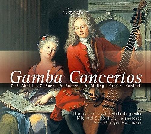 Bach,j.c. / Fritzsch / Hofmusik - Gamba Concertos - Music CD