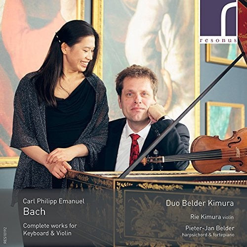 C Bach PE / Kimura - Complete Works for Keyboard & Violin [2 CD]