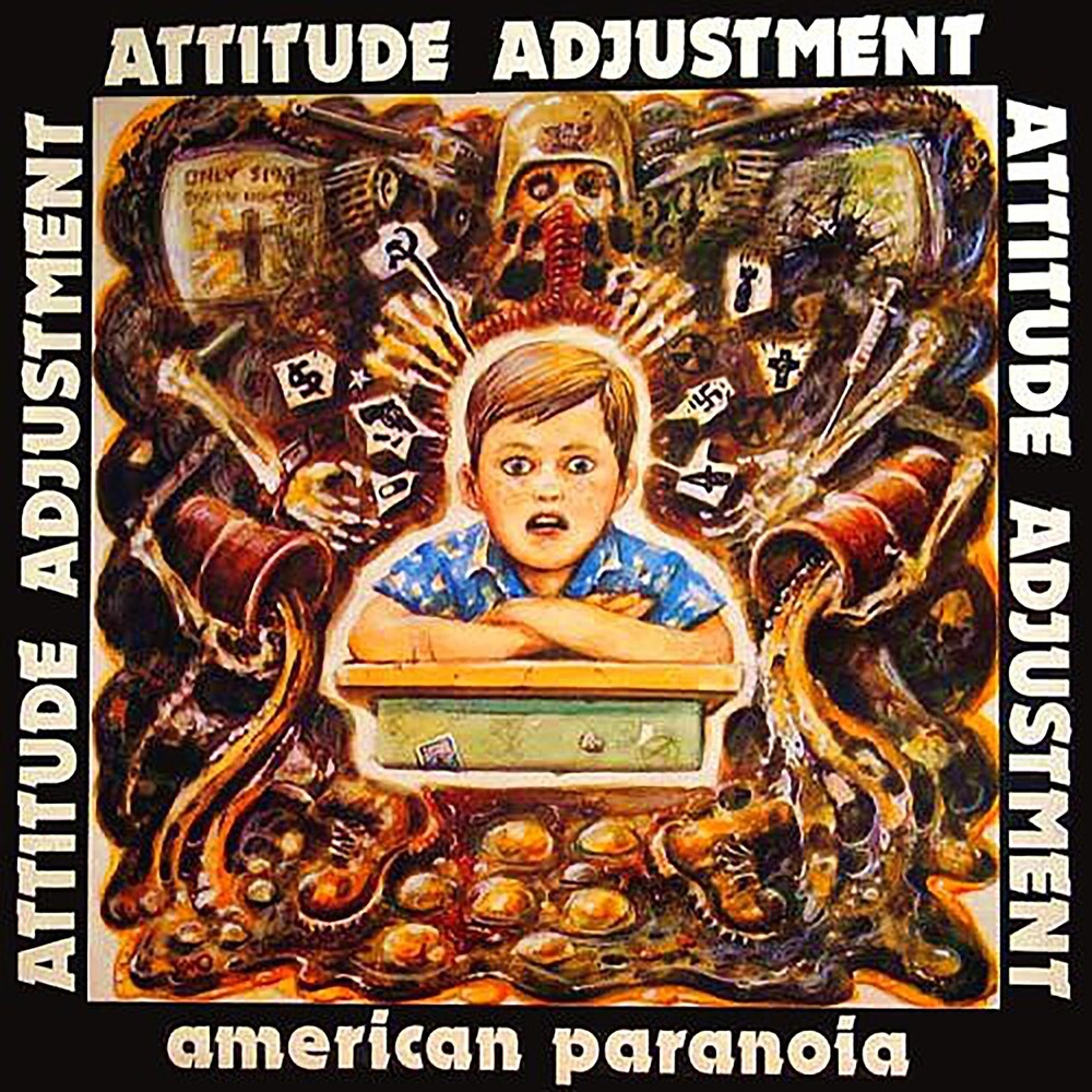 Attitude Adjustment - American Paranoia & More (W/Dvd) [Limited Edition] Vinyl Record