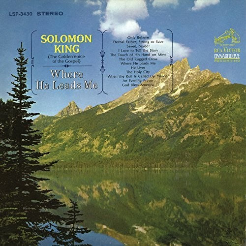 Solomon King - Where He Leads Me Music CD