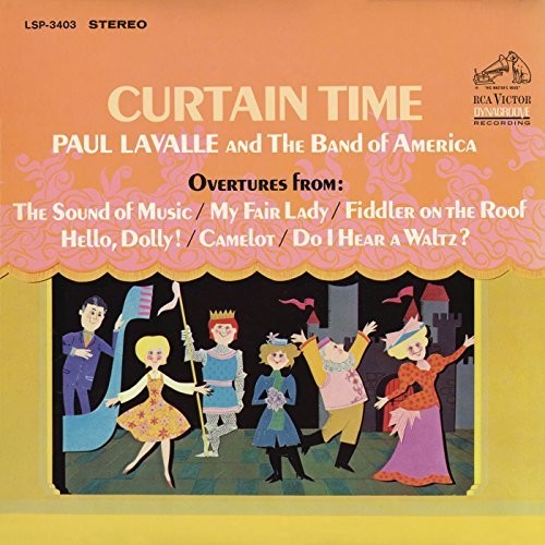 Paul Lavalle - Curtain Time [CD]