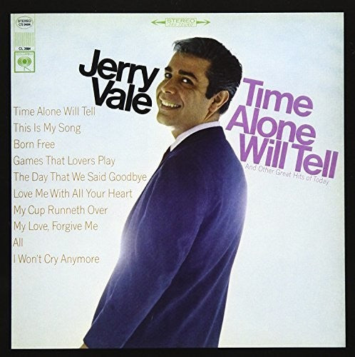Jerry Vale - Time Alone Will Tell And Today's Great Hits Music CD