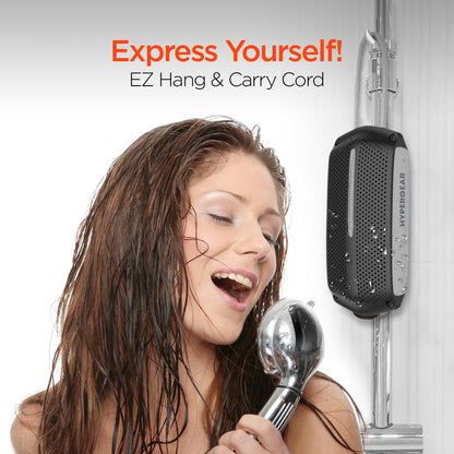 HyperGear Wave Water Resistant Wireless Speaker with Extended Battery Life (WATER-PRNT)