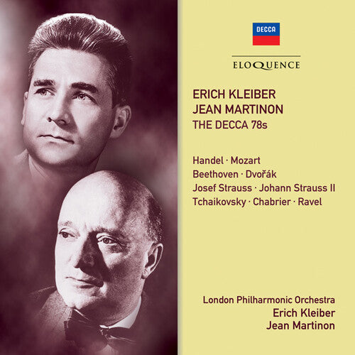 Kleiber,erich / Martinon,jean - Decca 78s - Music CD