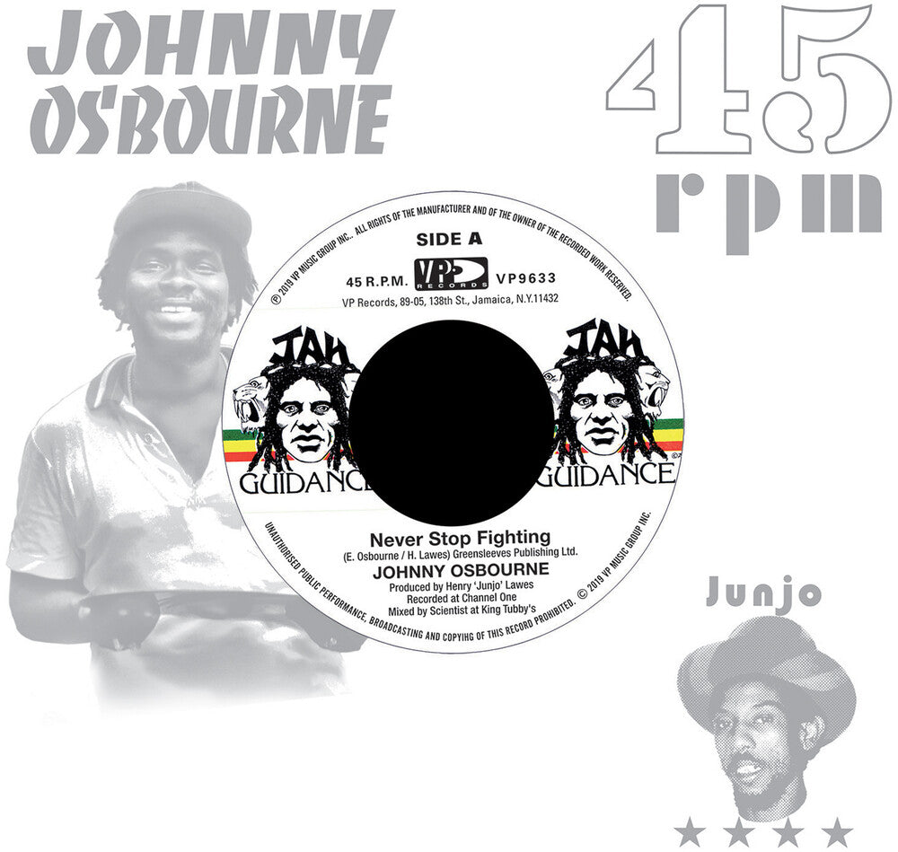 Johnny Osbourne - Never Stop Fighting [7" Vinyl]