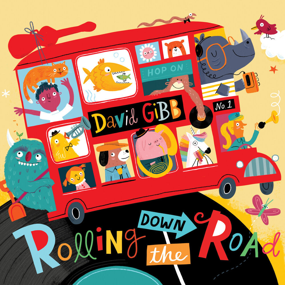 David Gibb - Rolling Down The Road Music CD
