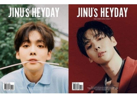 Jinu - Jinu's Heyday (incl. 128pg Photobook, 48pg bonus Book, 5 x Clear PhotoCards, Folded Poster + Sticker) Music CD