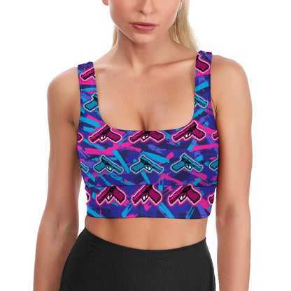 Fresh Glocks Longline Bra Top