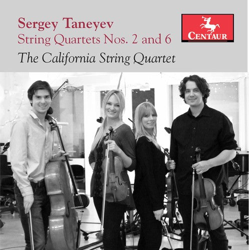 Taneyev / California String Quartet - String Quartets 2 & 6 Music CD