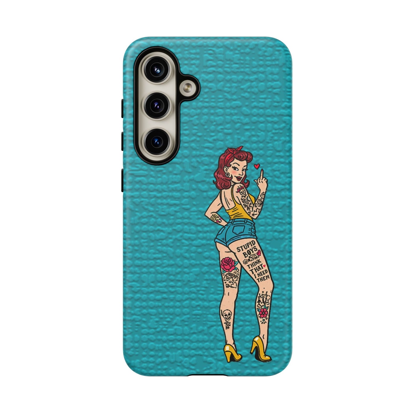 Stupid Boys Tough Phone Case