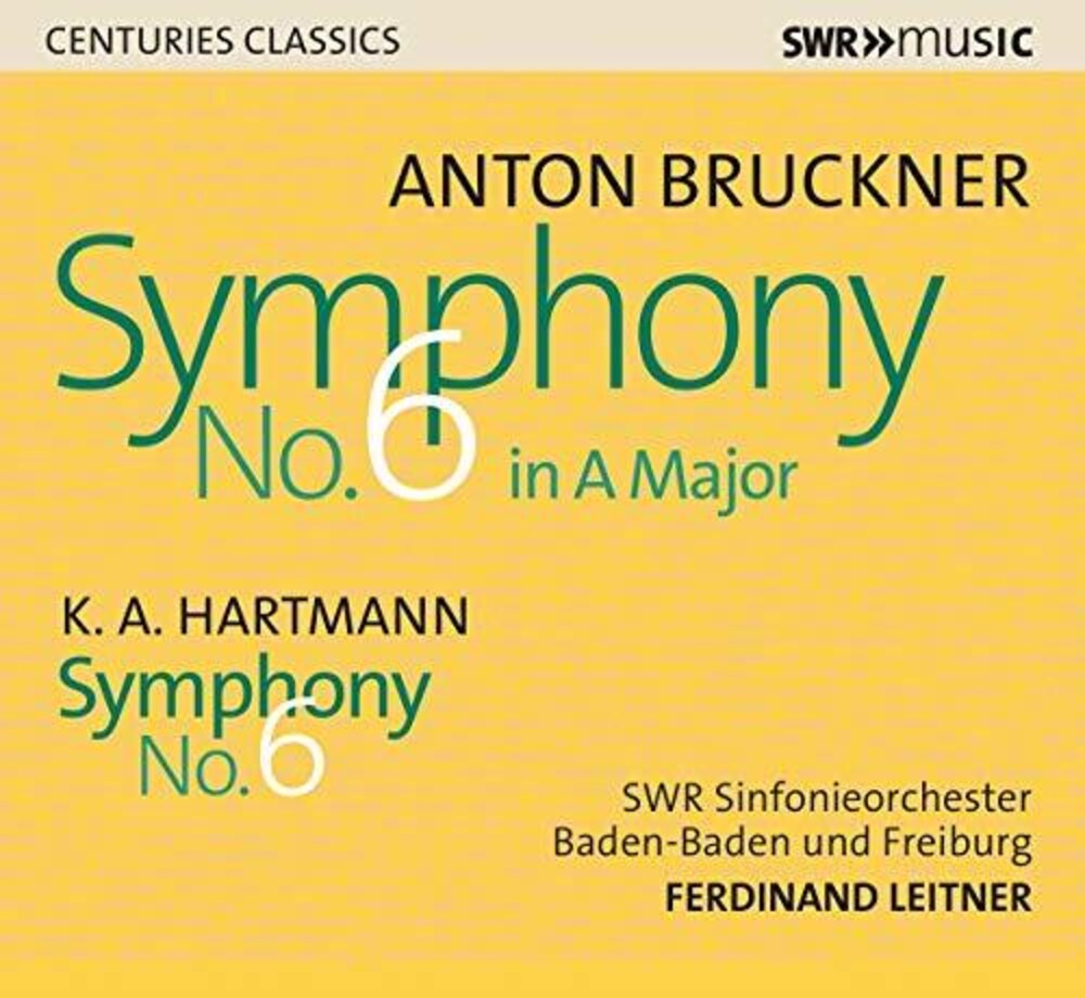Bruckner / Leitner - Symphonies 6 Music CD