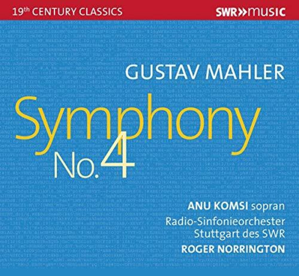 Mahler / Komsi / Norrington - Symphony 4 [CD]