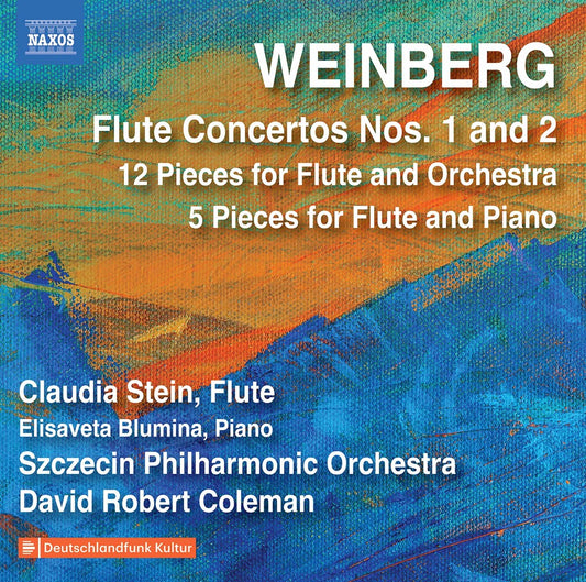 Weinberg / Szczecin Philharmonic Orch / Coleman - Flute Concertos 1 & 2 [CD]