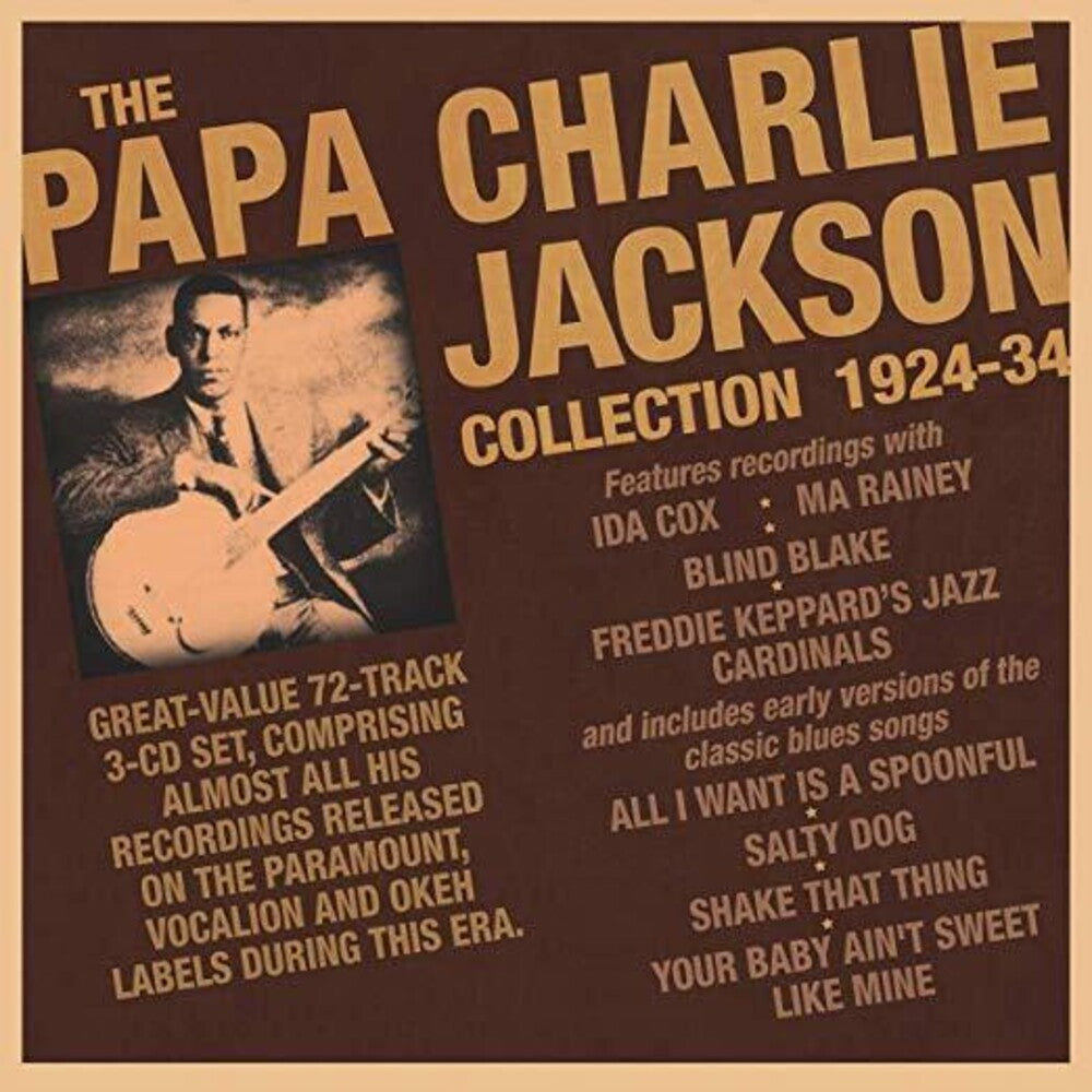 Papa Jackson Charlie - Papa Charlie Jackson Collection 1924-34 [CD]