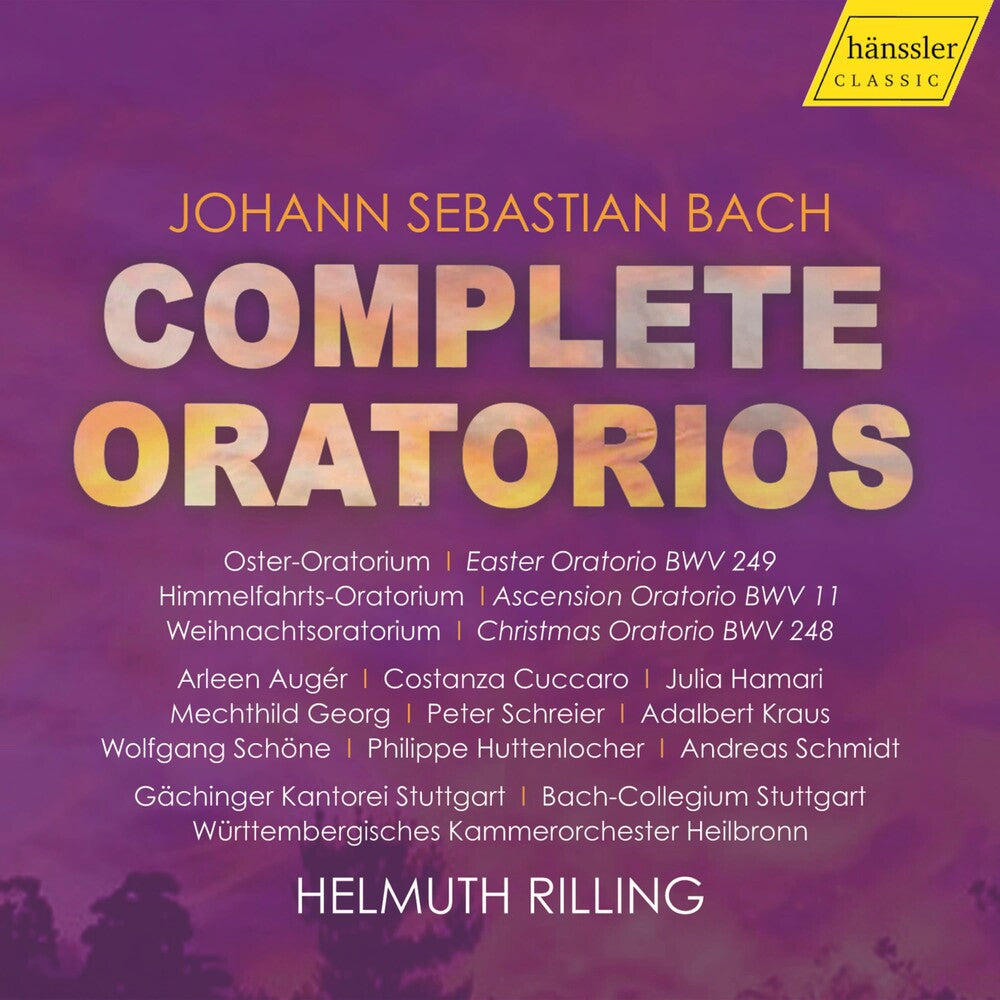 J Bach S - Complete Oratorios [CD]