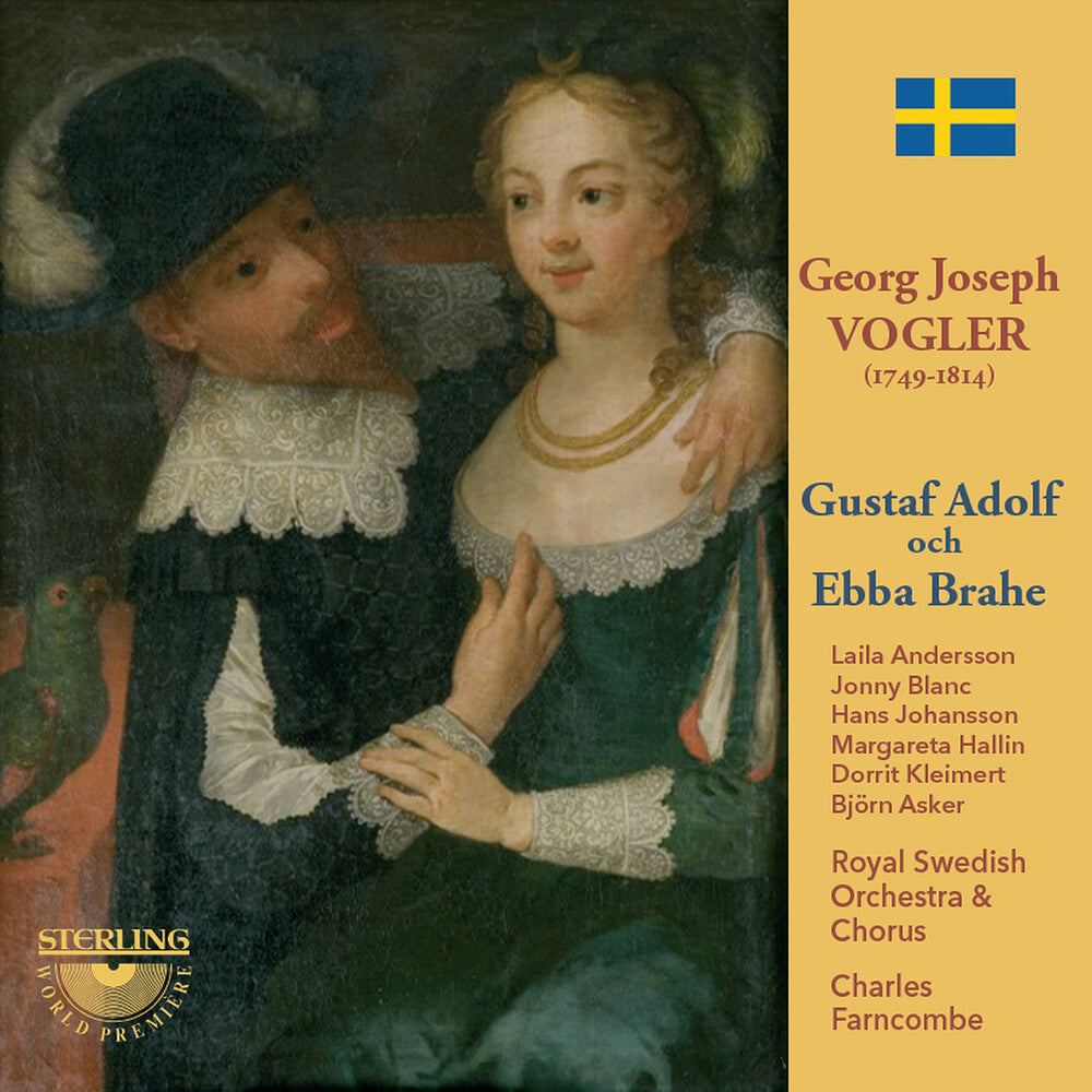 Vogler - Gustaf Adolf Och Ebba Brahe Music CD