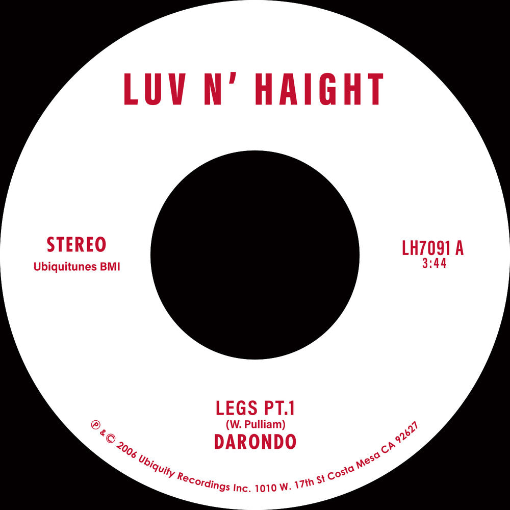 Darondo - Legs Pt. 1 / Let My People Go [7" Vinyl]