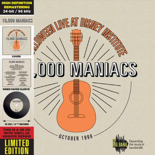 10,000 Maniacs - Halloween Live - Deluxe Cd-vinyl Replica - Music CD
