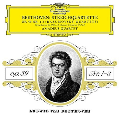 Beethoven / Amadeus Quartet - String Quartet No 7 In F Op 59 No 1 - Vinyl Record