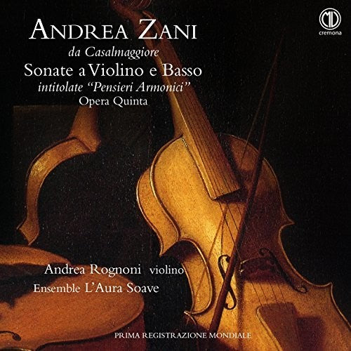 Andrea Rognoni - Sonate a Violino E Basso [CD]