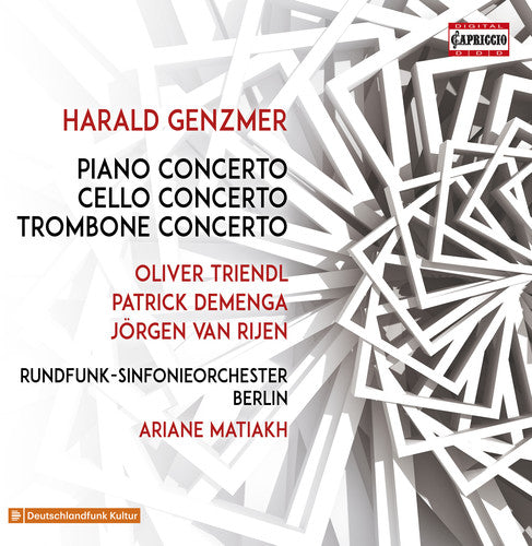 Genzmer / Triendl / Matiakh - Piano Concerto 1 / Cello Concerto / Trombone [CD]