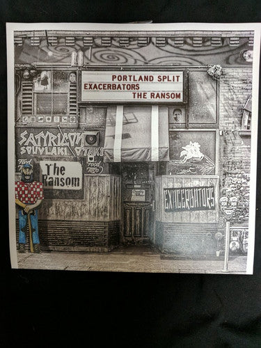 Exacerbators / The Ransom - Split EP [7" Vinyl]
