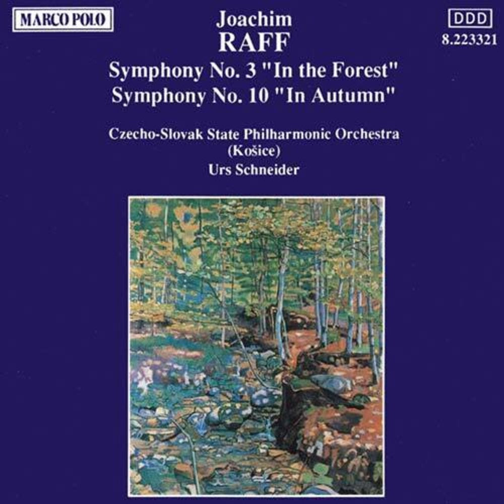 Raff / Cssr Po - Symphonies 3 & 10 Music CD