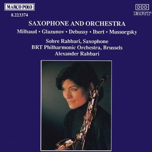 Milhaud / Glazunov / Rahbari / Brt Po - Milhaud / Saxophone & Orchestra Works [CD]