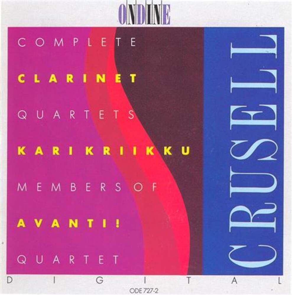 Crusell / Krukku - Clarinet Quartets 1-3 [CD]