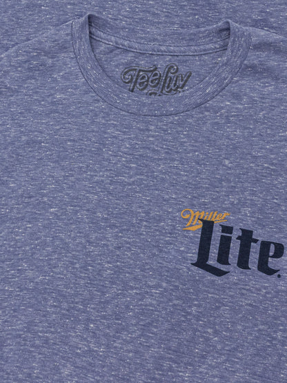 Miller Lite Milwaukee Wisconsin T-Shirt - Blue