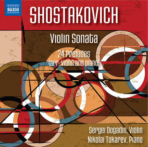 Shostakovich / Dogadin / Tokarev - Violin Sonata 134 [CD]