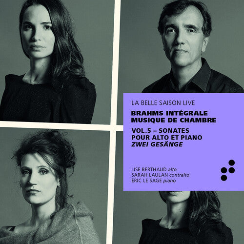 Brahms / Sage / Laulan - Integrale Musique Chambre 5 - Music CD