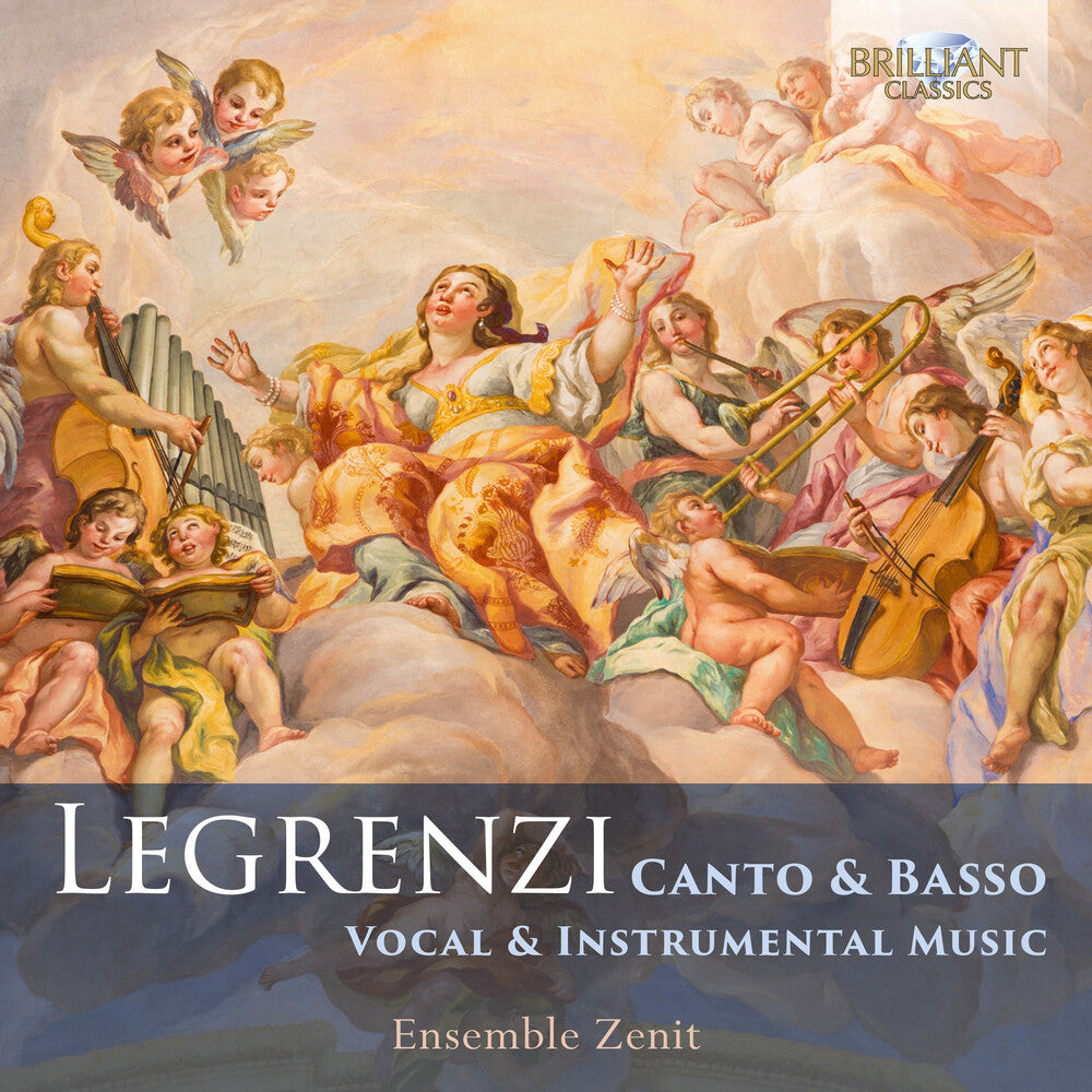 Legrenzi / Ensemble Zenit - Canto & Basso Music CD