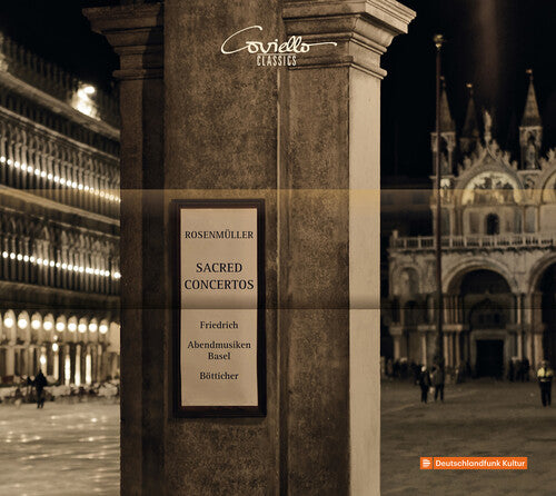 Rosenmuller / Friedrich / Abendmusiken Basel - Sacred Concertos - Music CD