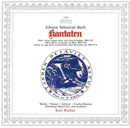 Bach / Richter,karl - Bach: Cantatas Bwv 102/199/179 - Music CD