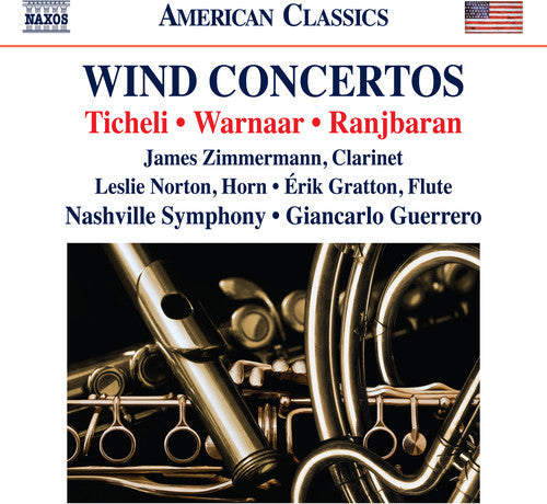 Warnaar / Zimmerman / Norton - Wind Concertos Music CD