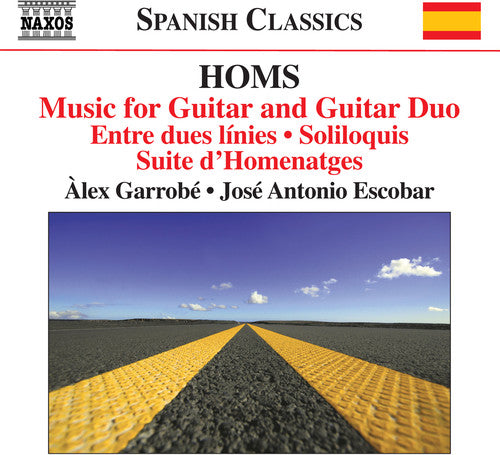 Homs / Garrobe / Escobar - Complete Music for Guitar & Guitar Duo Music CD