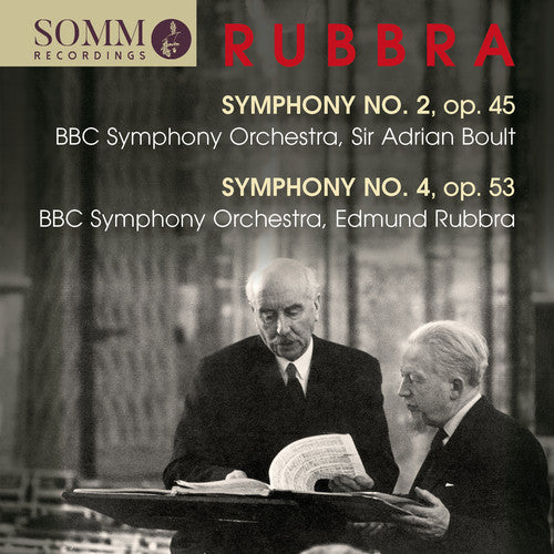Rubbra / Boult - Symphonies 2 & 4 Music CD