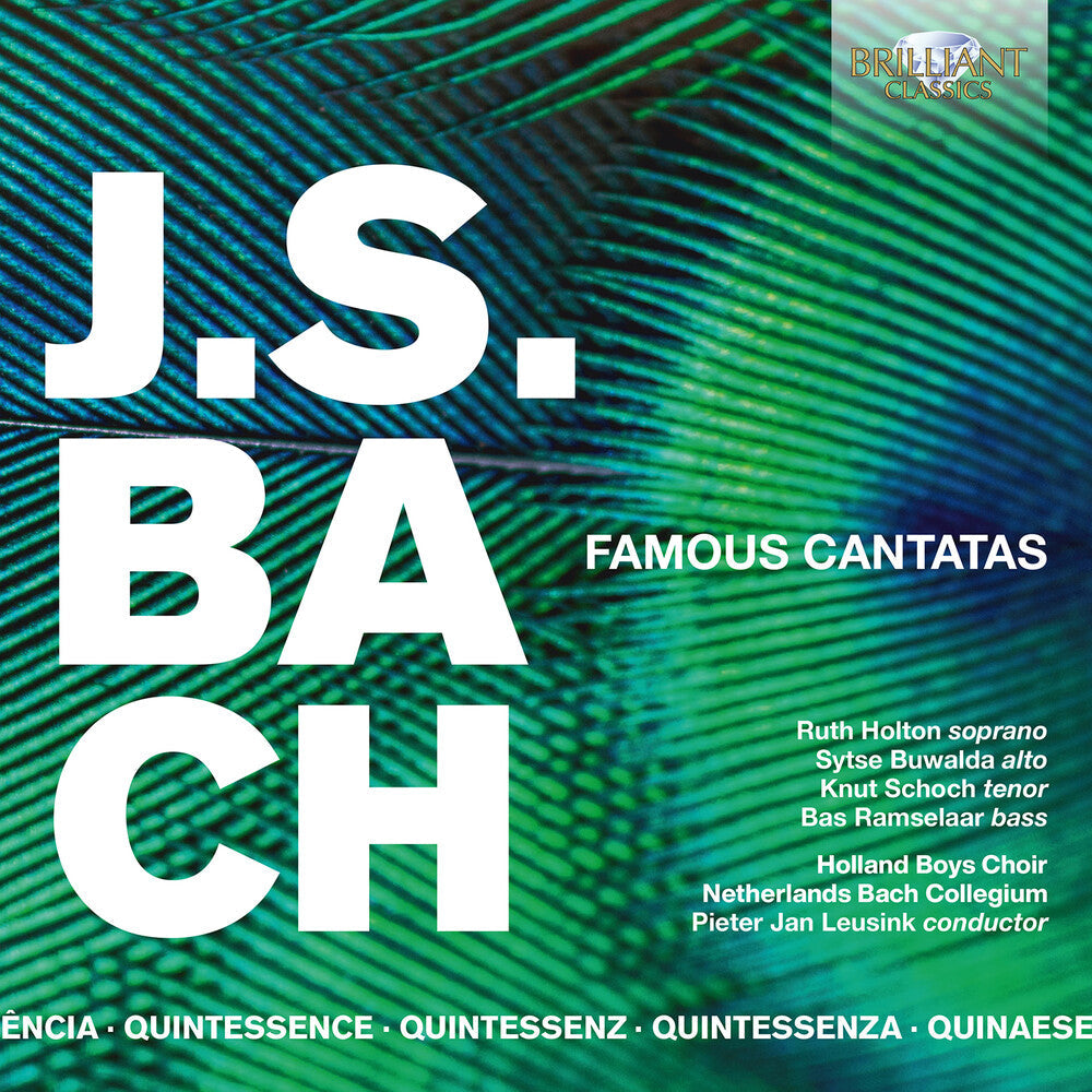 J Bach S / Holton / Leusink - Famous Canatas [CD]