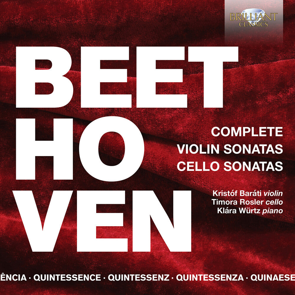 Beethoven / Rosler / Barati - Violin Sonatas & Cello Sonatas Music CD