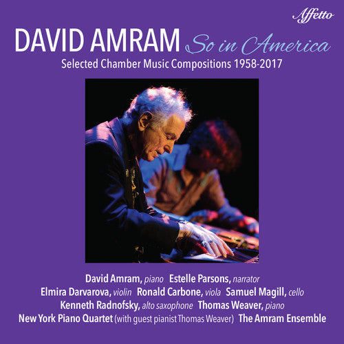 Amram / Parsons - So in America [CD]