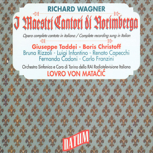 Wagner / Taddei / Torino - Maestri Cantori Di Norimberga [4 CD]