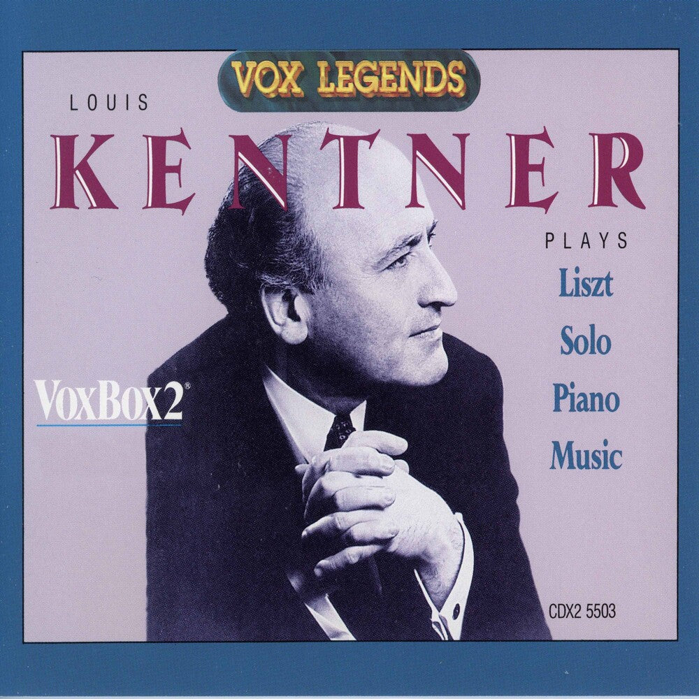 LOUIS KENTNER - Liszt: Solo Piano Music [2 CD]