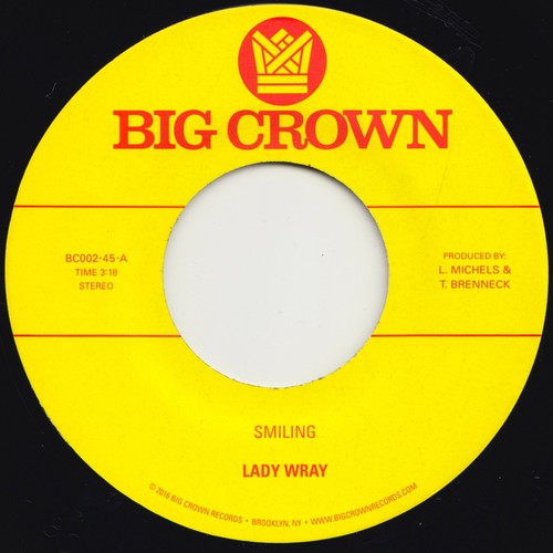 Lady Wray - Smiling / Make Me Over [7" Vinyl]