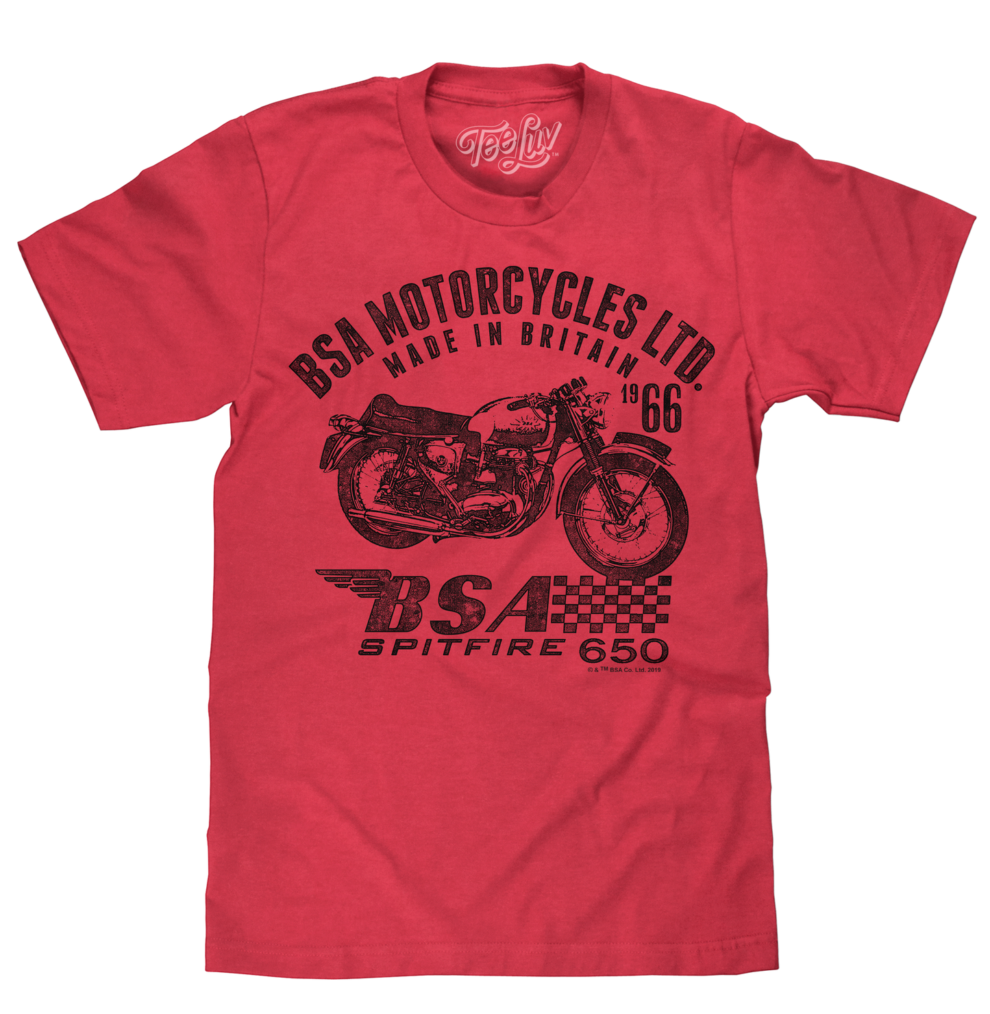 BSA Spitfire T-Shirt - Red